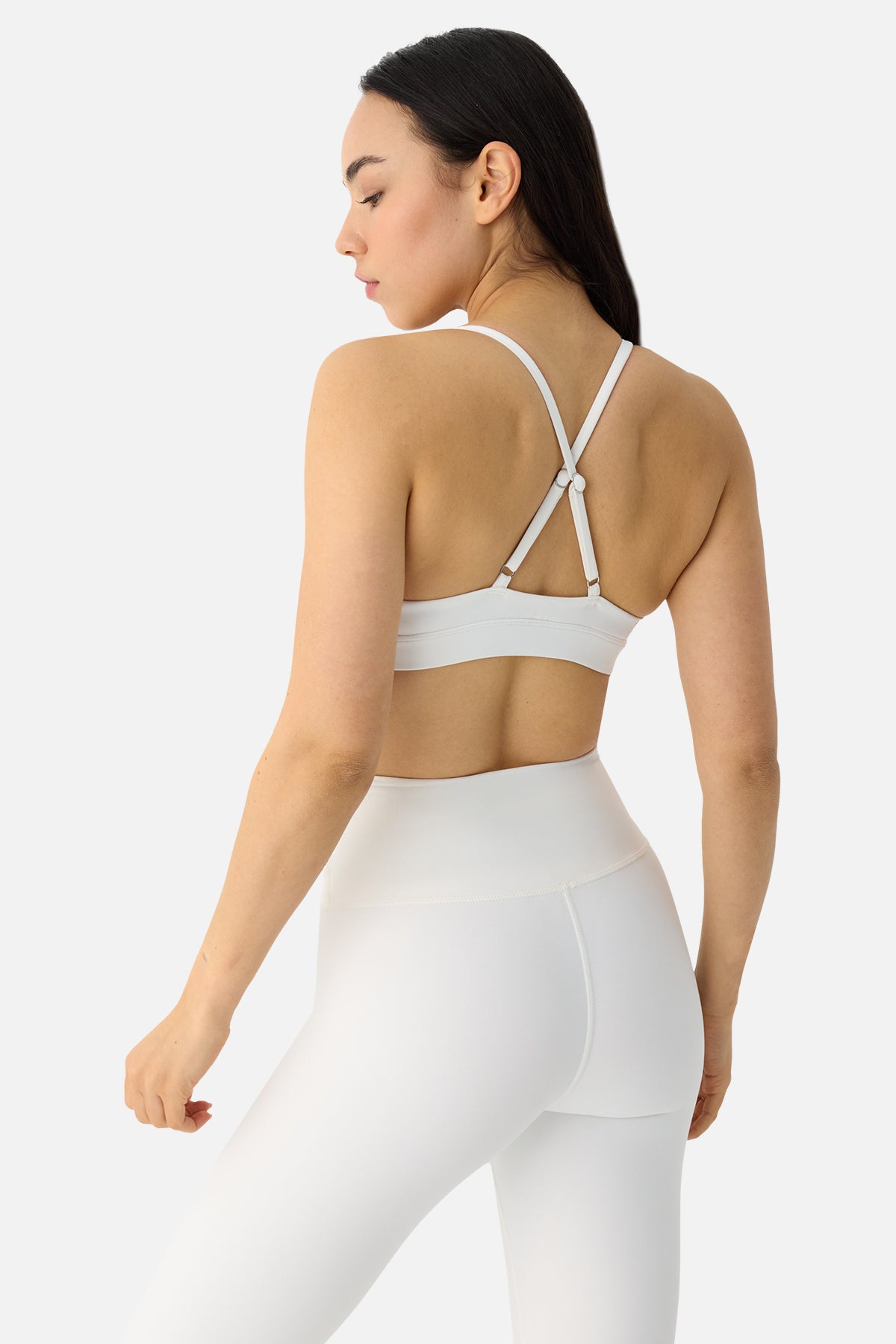 Aria Yumuşak Orta Destek Ekru Spor Bra
