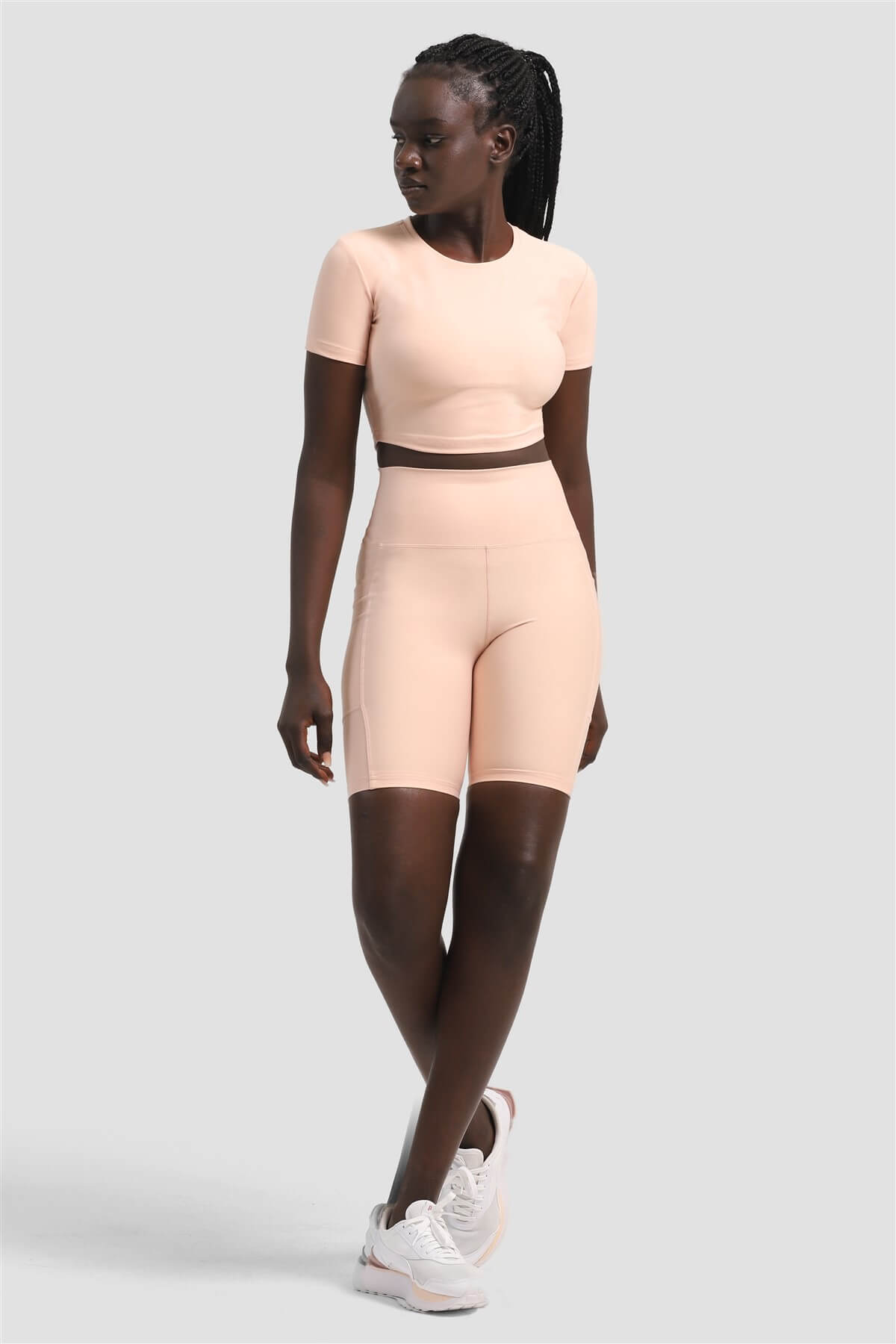 Dizüstü Cepli Somon Sport Tayt