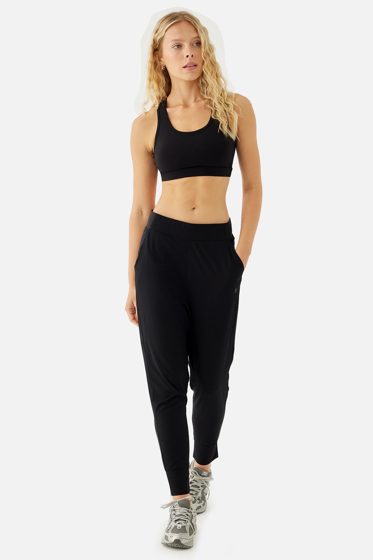 Ella Aeroflow Siyah Spor Pantolon