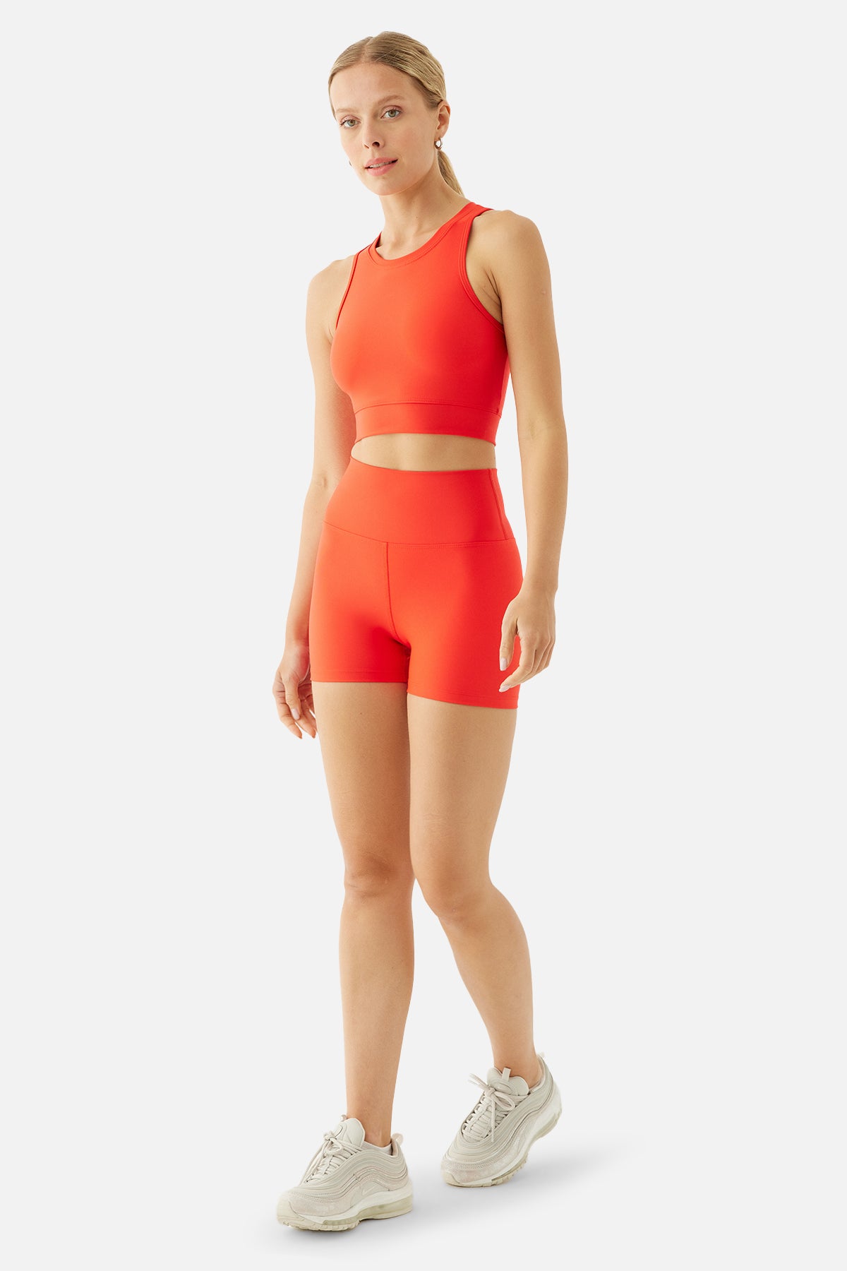 Emily Spor Nar Çiçeği Kısa Tayt