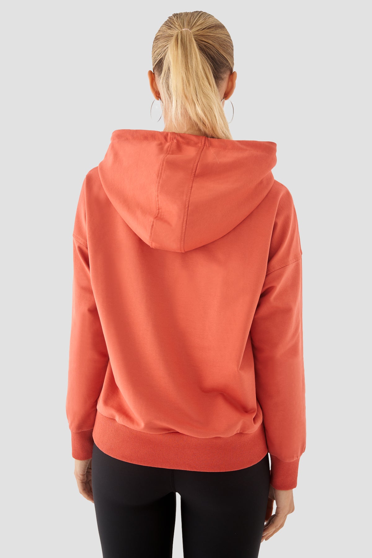 Fiona Oversize Cepli Kiremit Hoodie