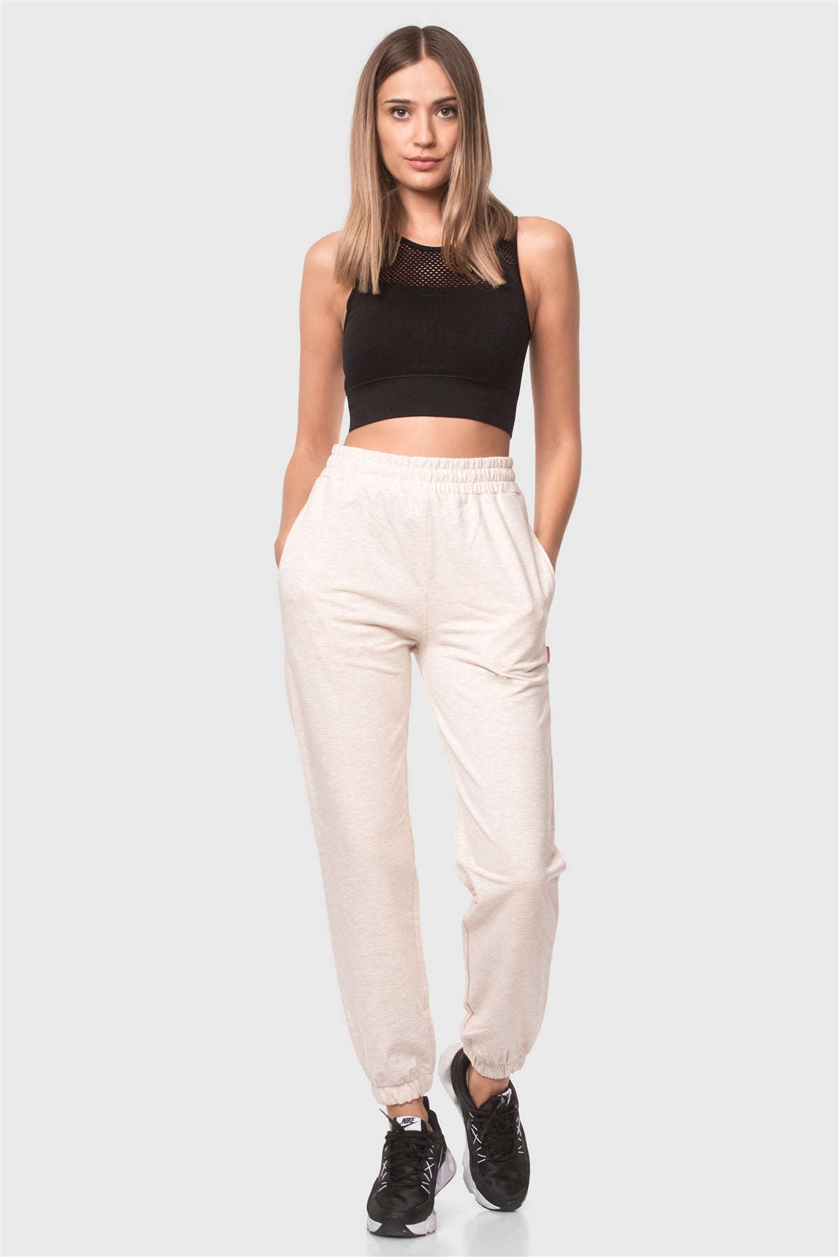 Jogger Vizon Melanj Eşofman Altı