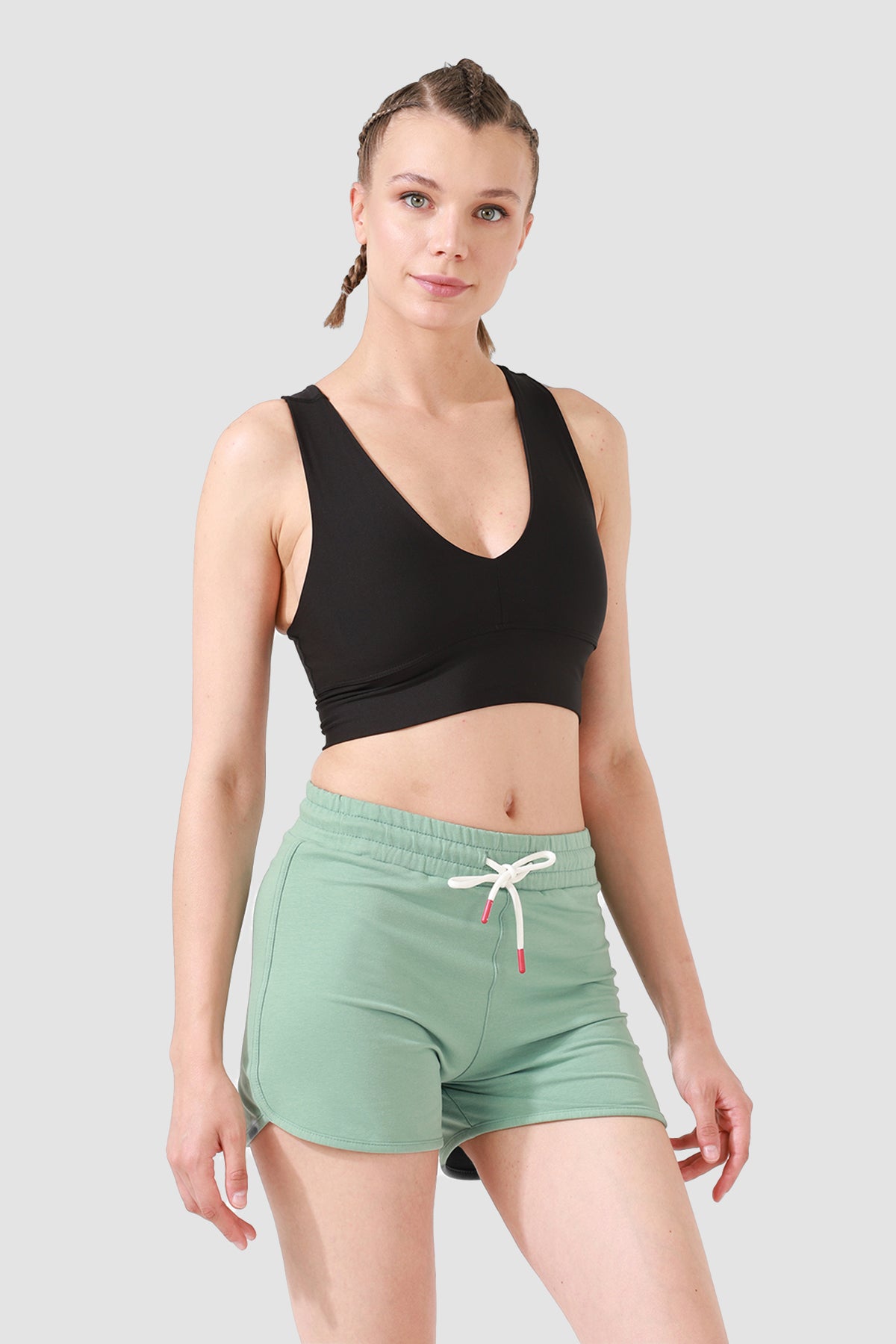 June Mint Spor Şort