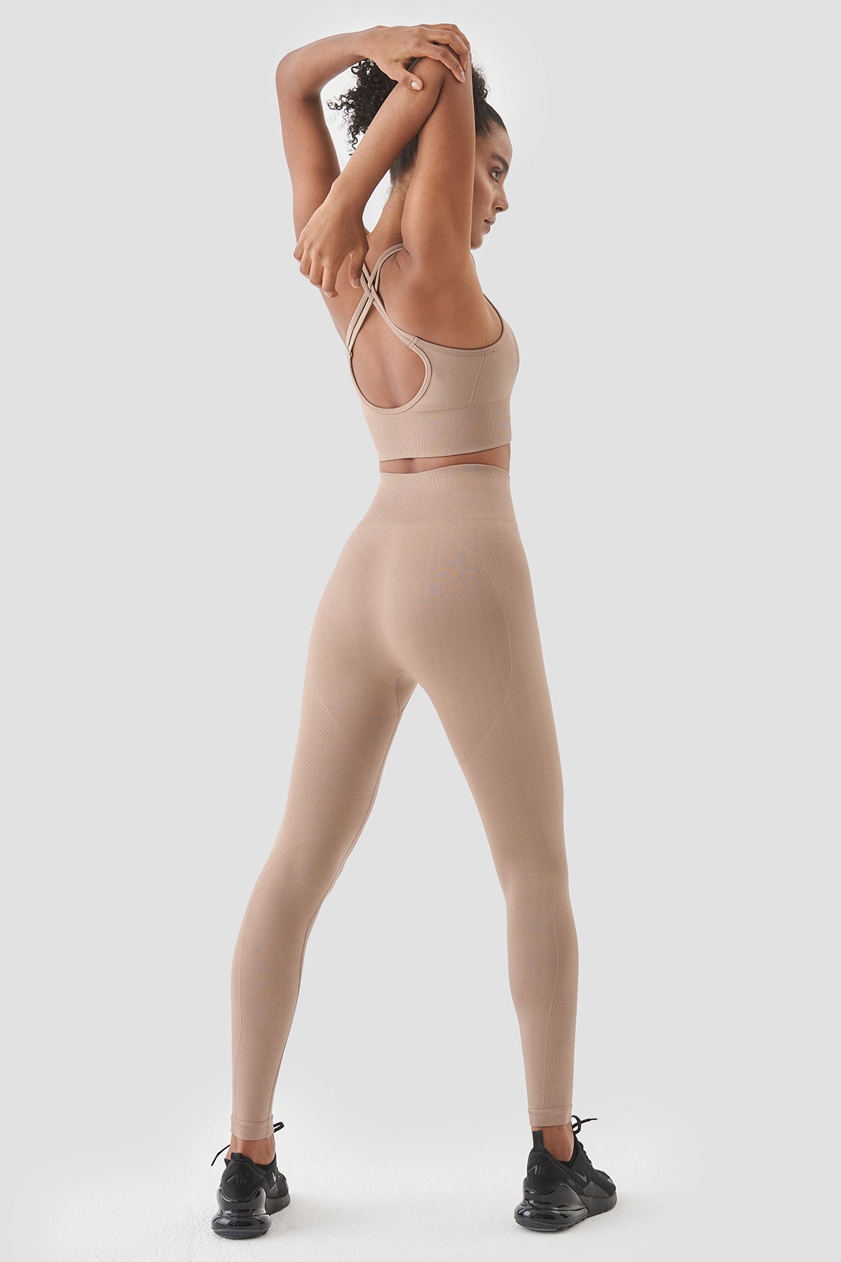 Kate Dikişsiz Toparlayıcı Vizon Spor Tayt