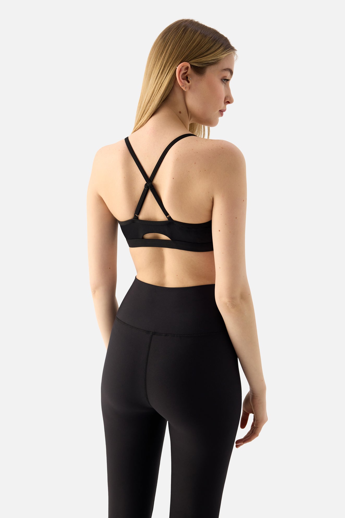 Lara Siyah Spor Sütyeni