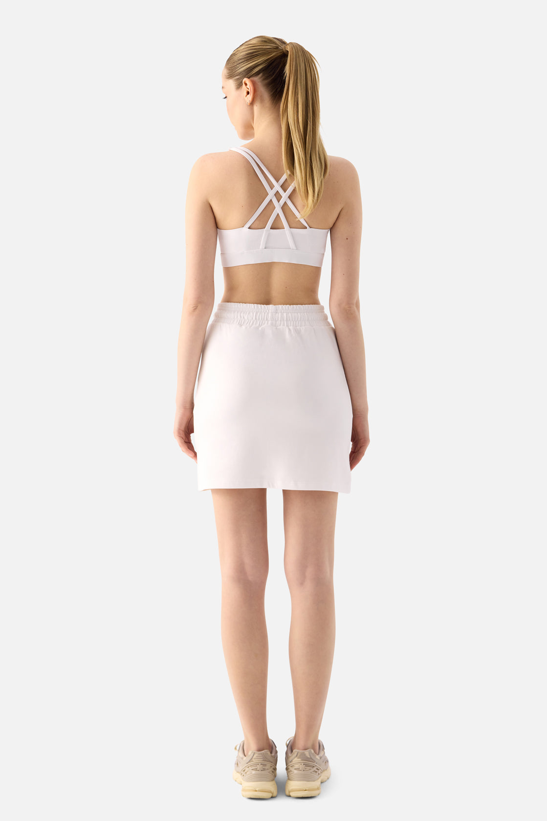 Lara Sokak Stili Krem Etek