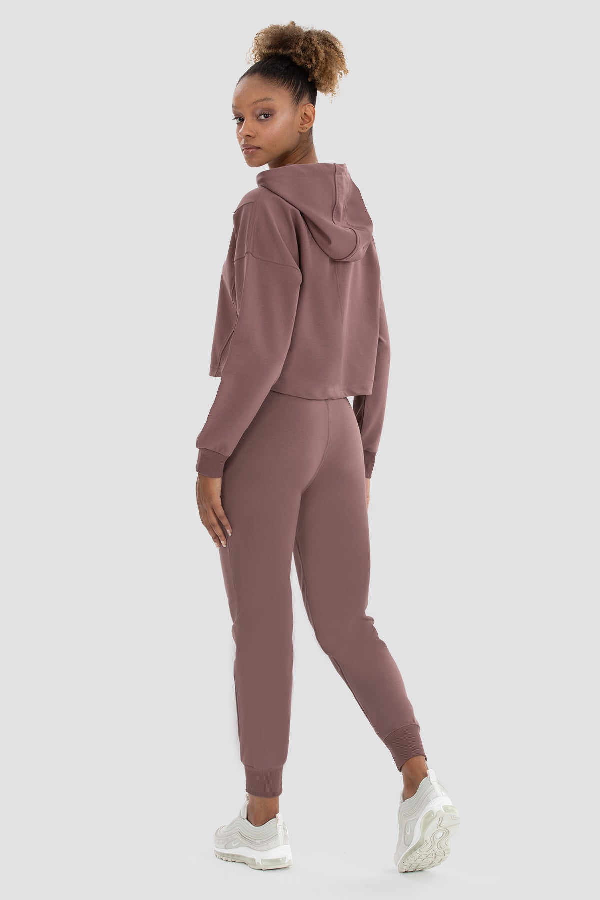 Lexa Havuç Kesim Koyu Gül Jogger