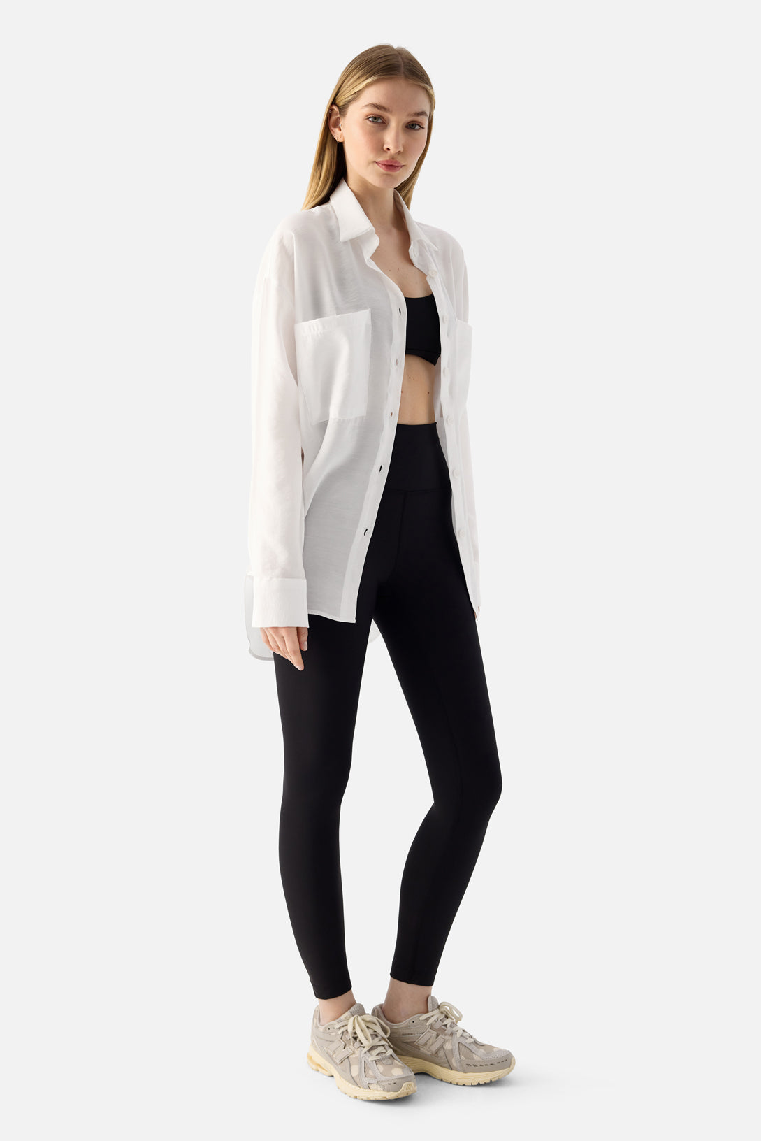 Lina Saf Konfor Beyaz Gömlek