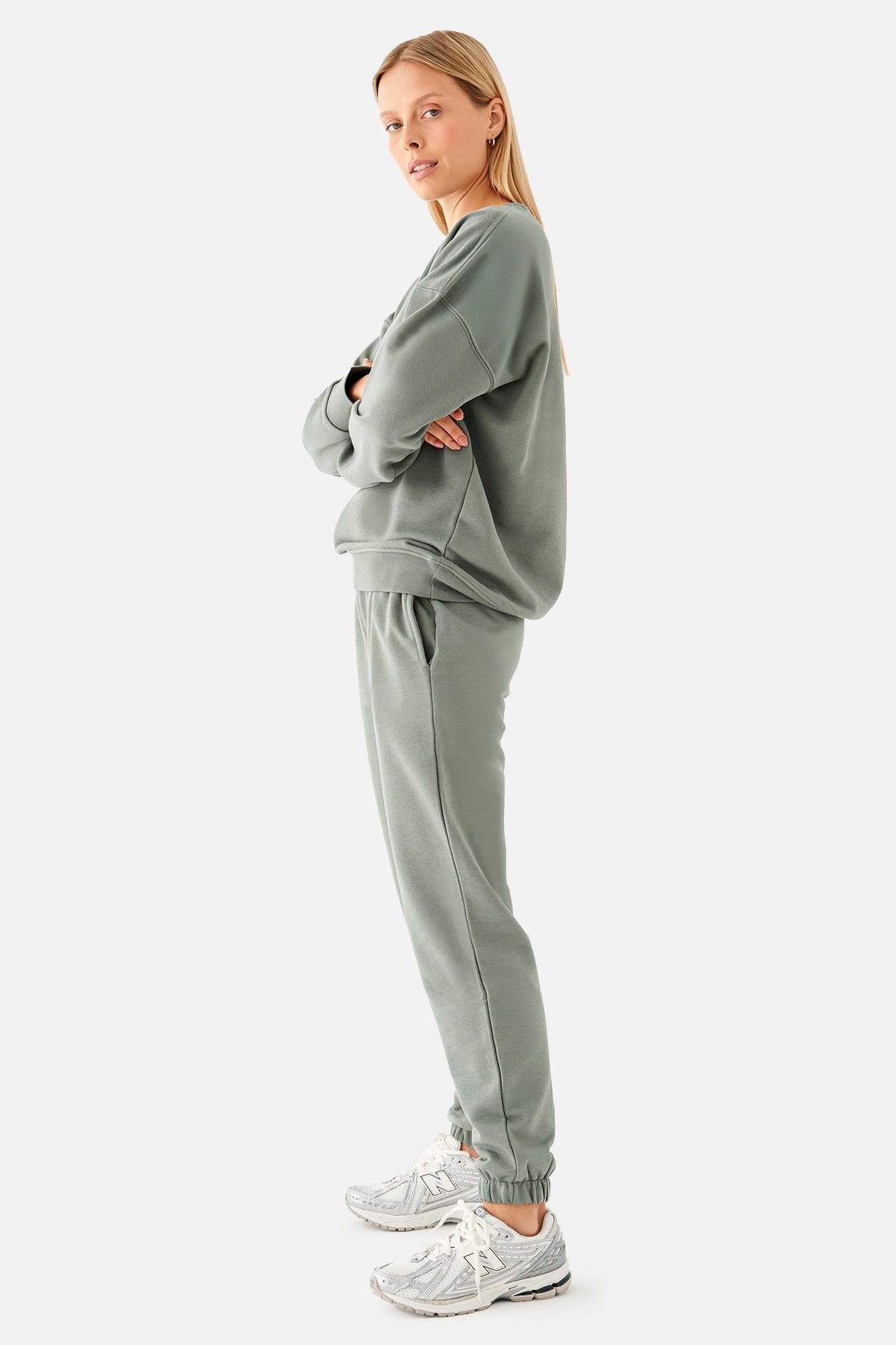 Mia Oversize Haki Jogger Eşofman Altı