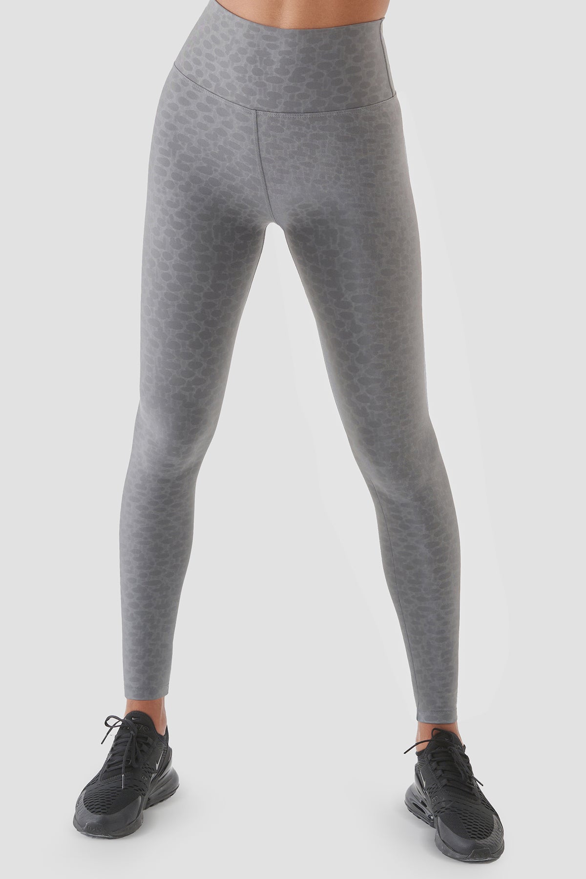 Roise Damla Desenli Toparlayıcı Füme Spor Tayt