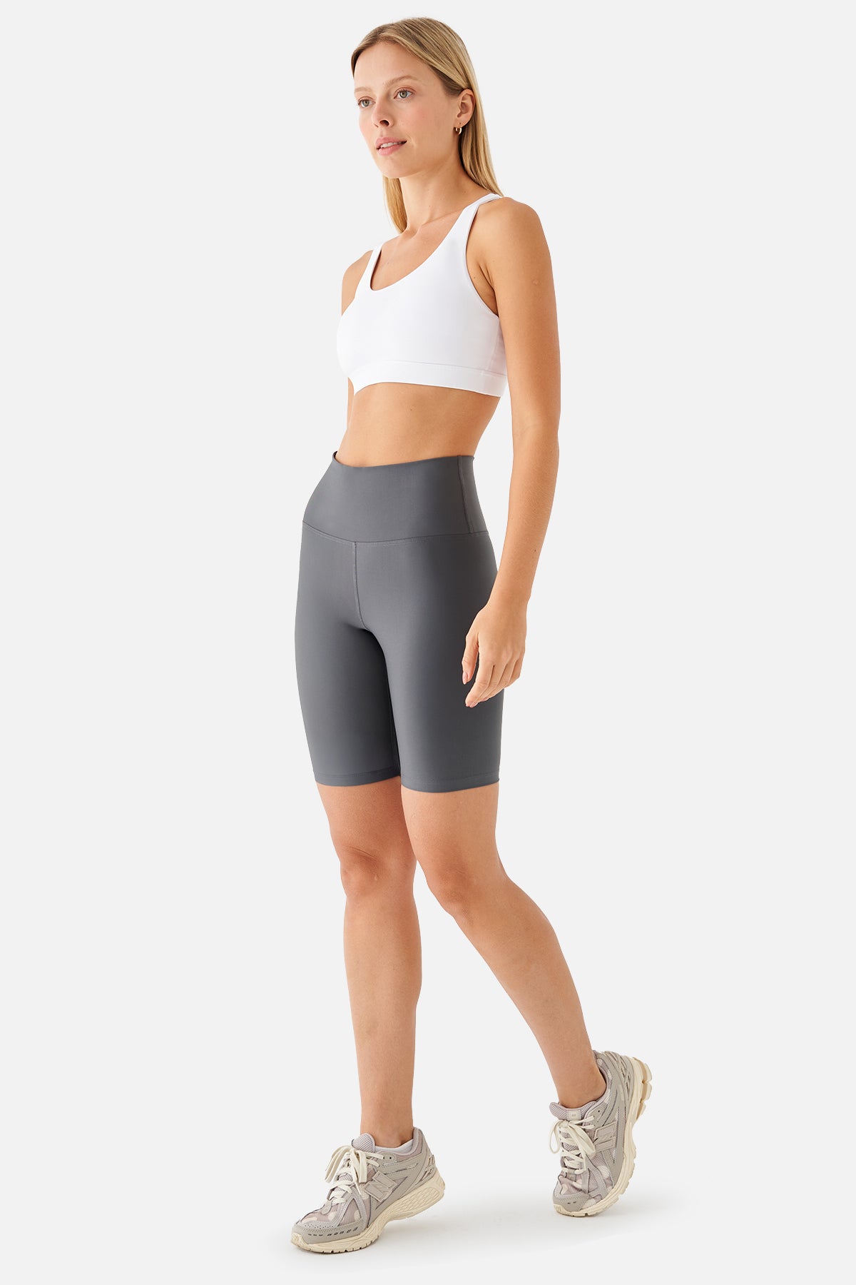 Violet Biker Füme Spor Tayt