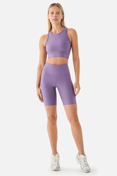 Violet Biker Lila Spor Tayt