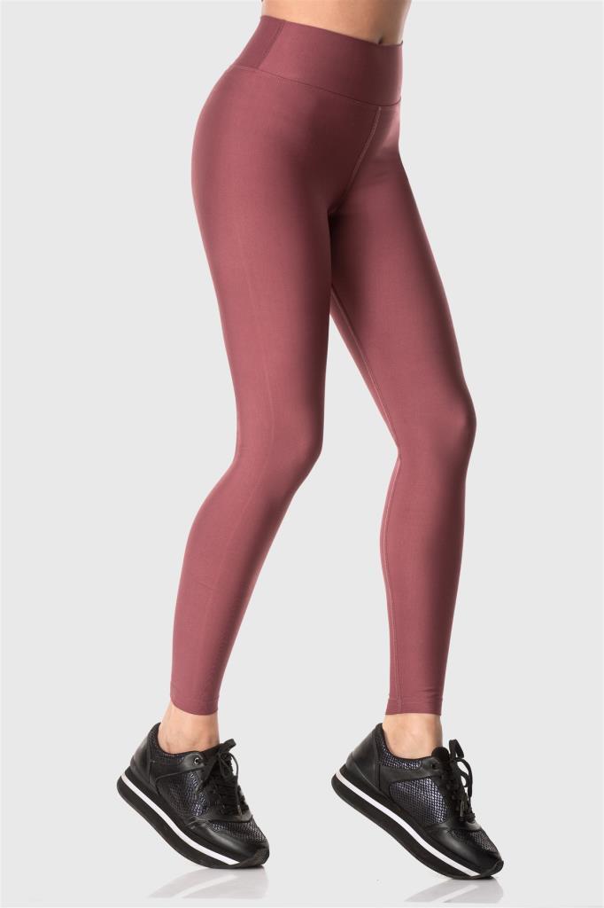 Popi Yüksek Bel Gül Kurusu Spor Tayt