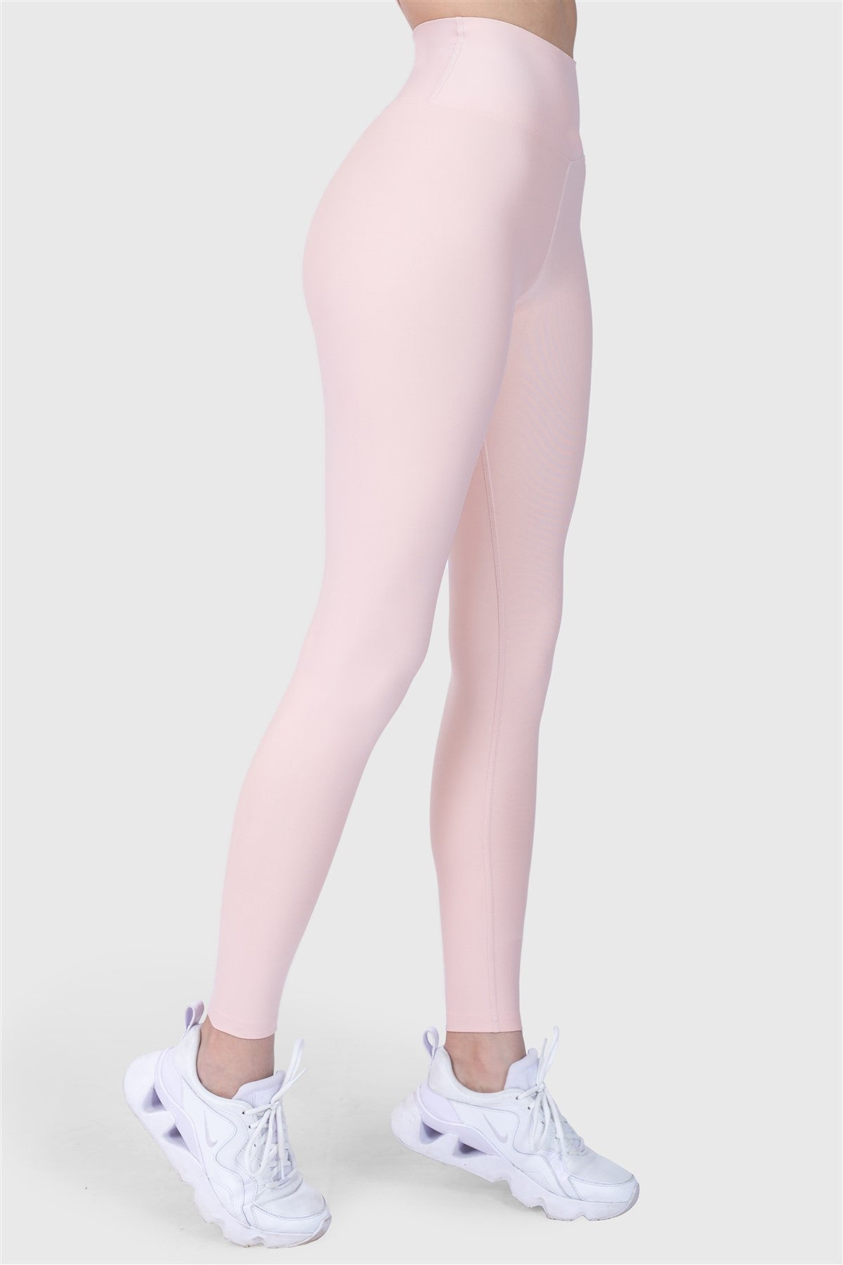 Popi Yüksek Bel Somon Spor Tayt