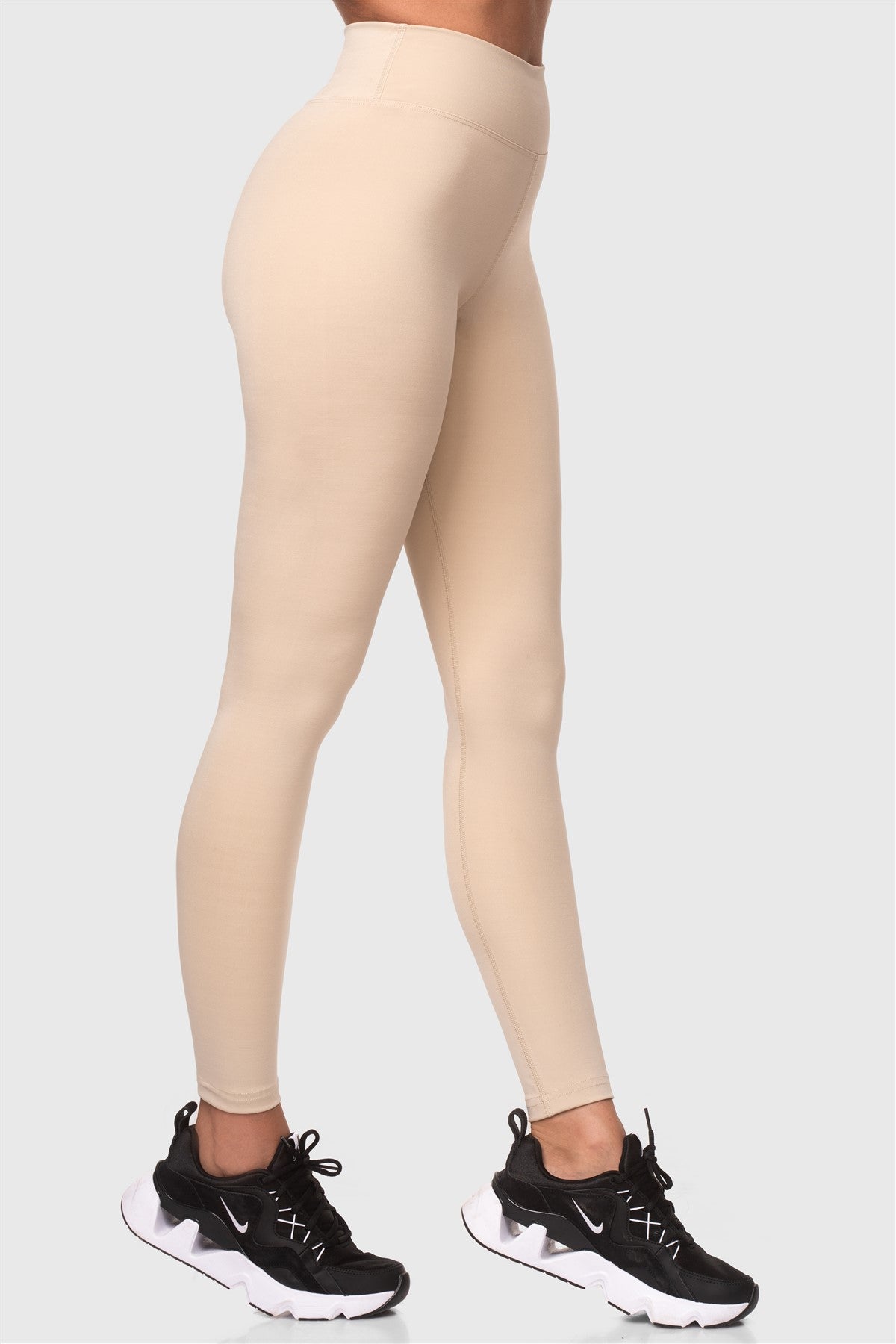 Popi Yüksek Bel Vizon Spor Tayt