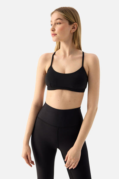 Lara Siyah Spor Sütyeni